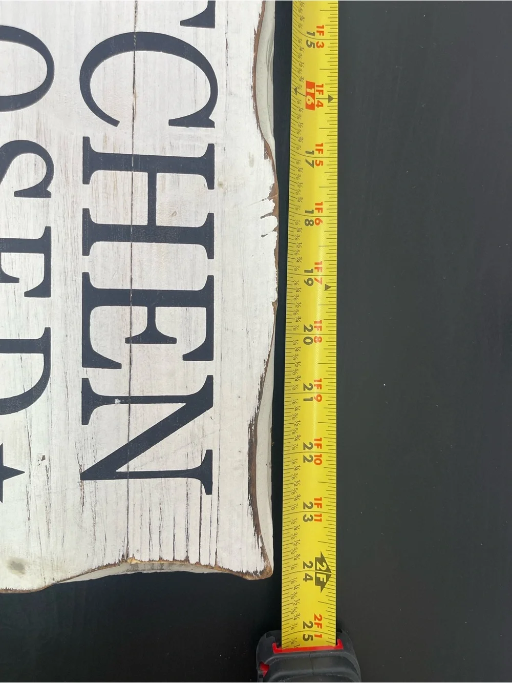 Rustic Wooden Kitchen Sign 